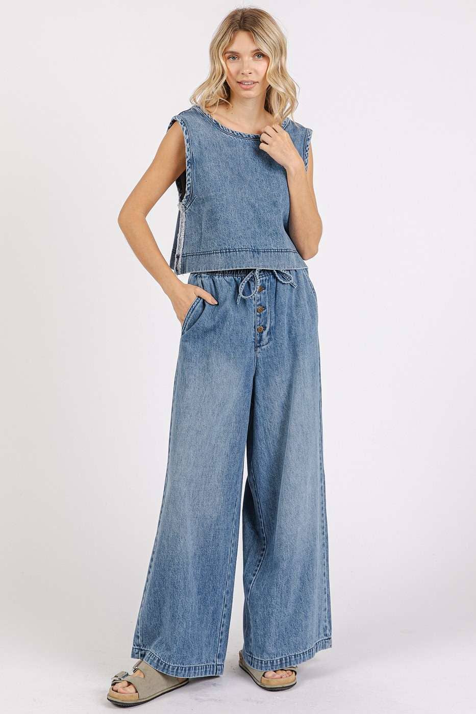 So Fly Washed Denim