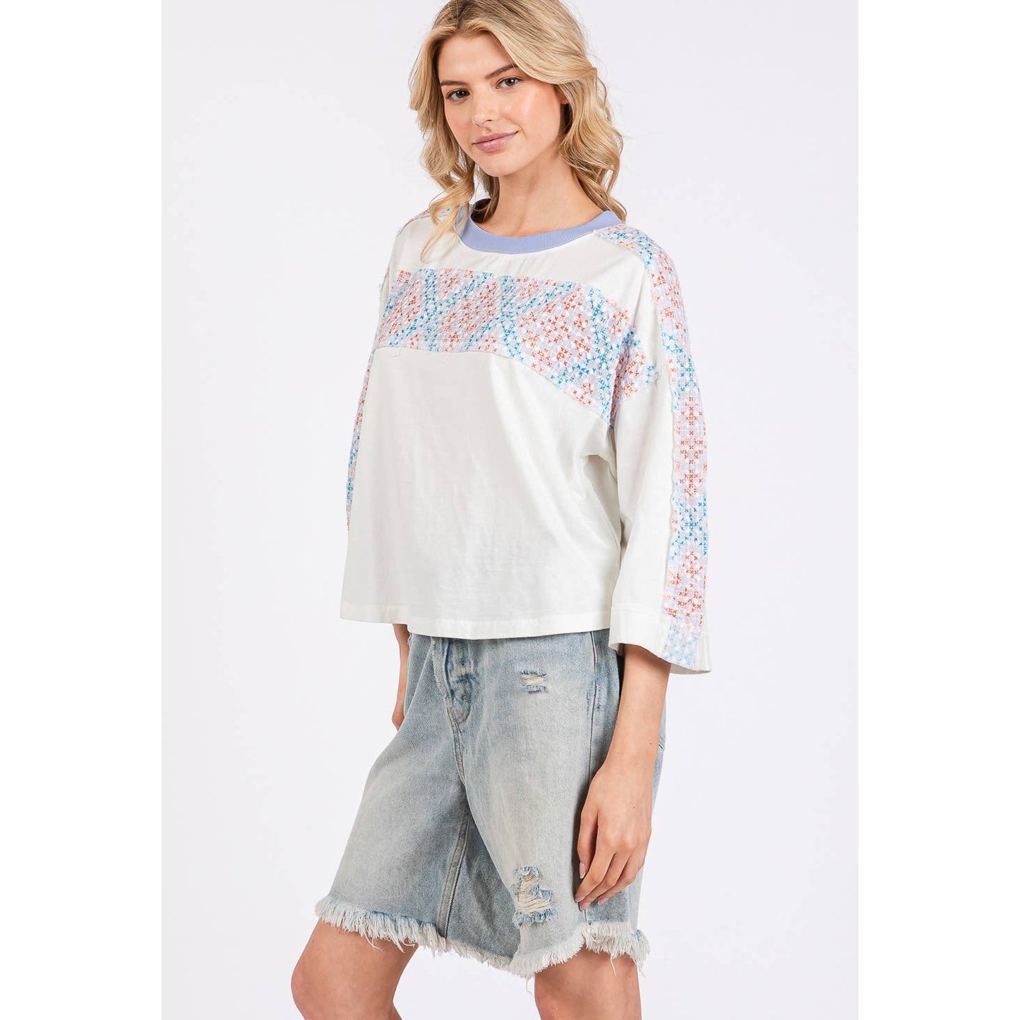 Patchwork Breeze Top