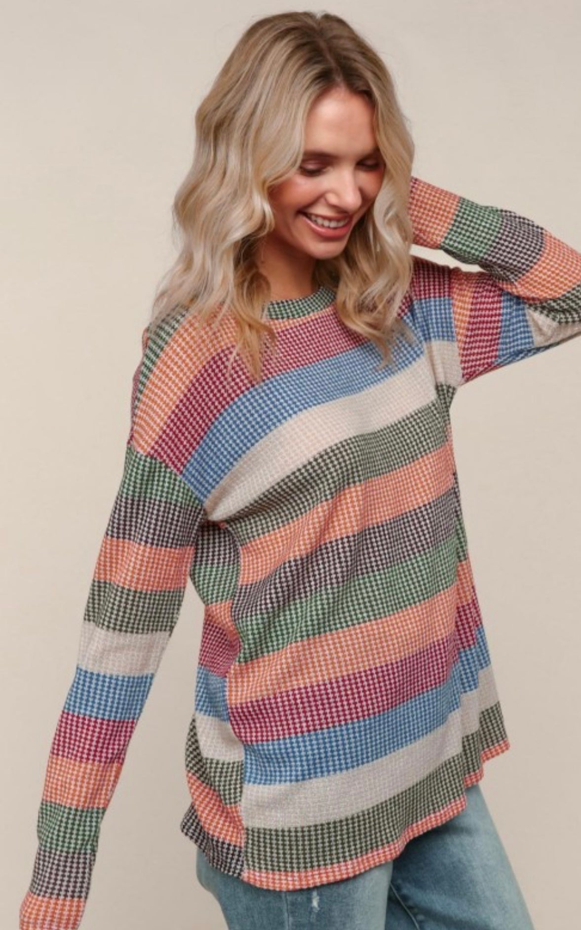 Rainbow Wheat Long Sleeve