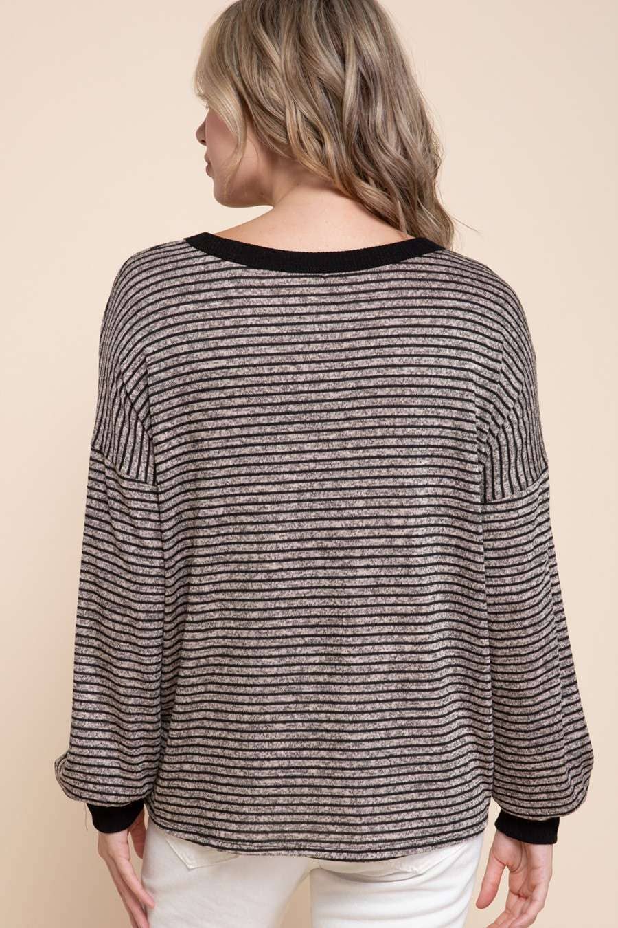 Marble Knit Top