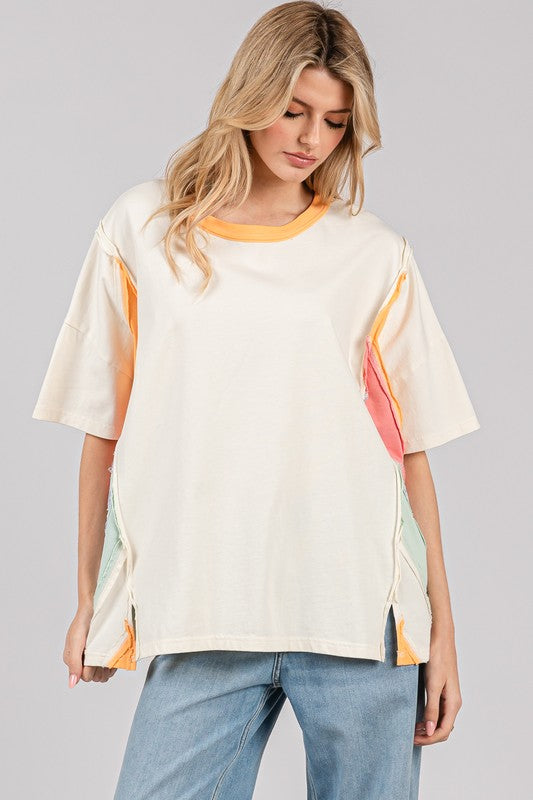 Sunset Oversize Top