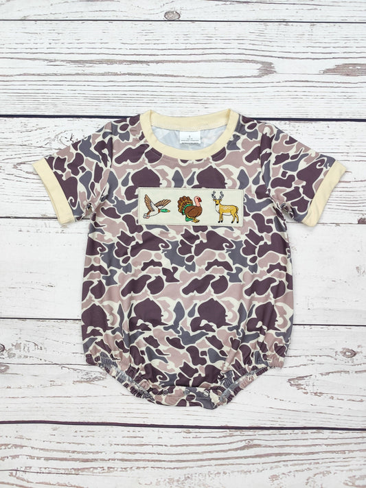 Camo Romper