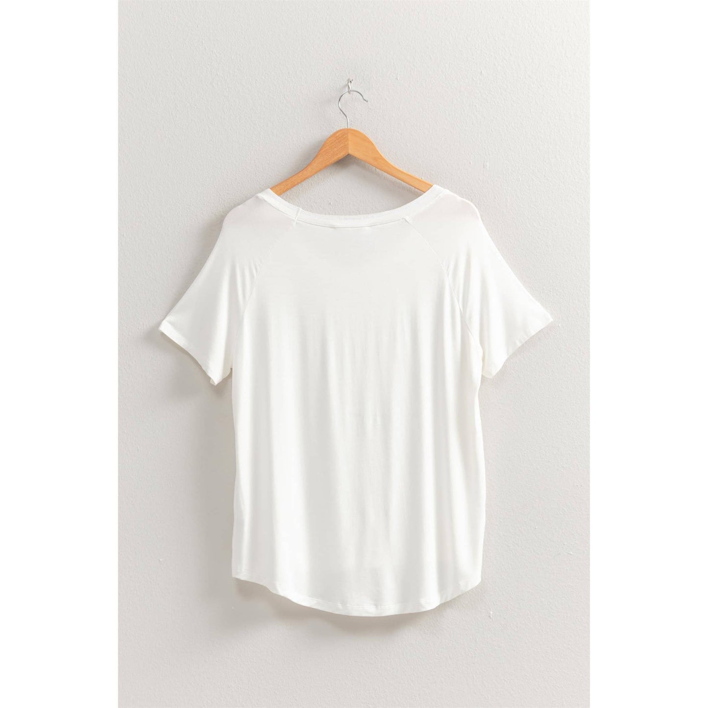 Oversized V Neck Top