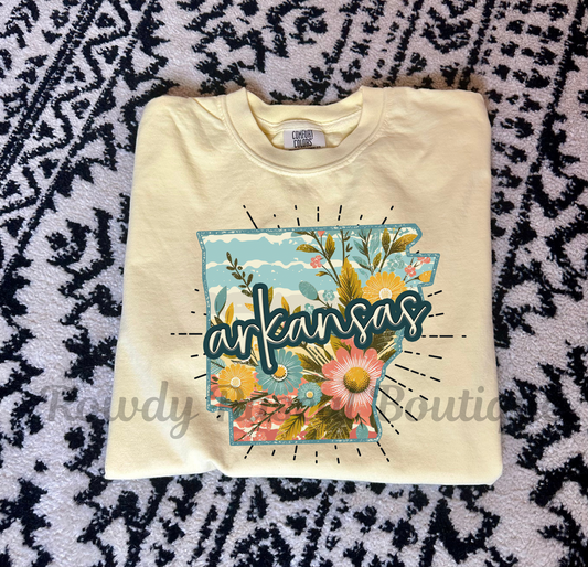 Yellow Arkansas Tee