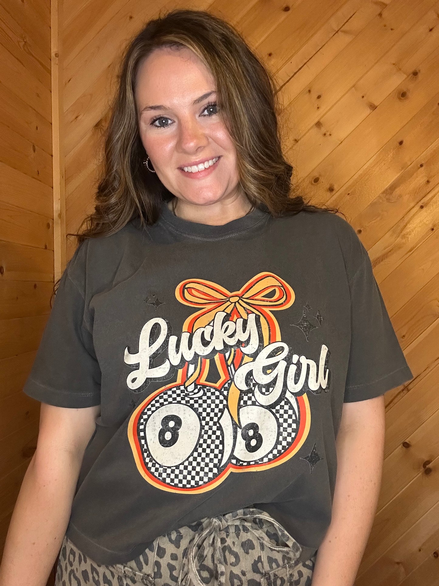 Lucky Girl Crop Comfort Colors