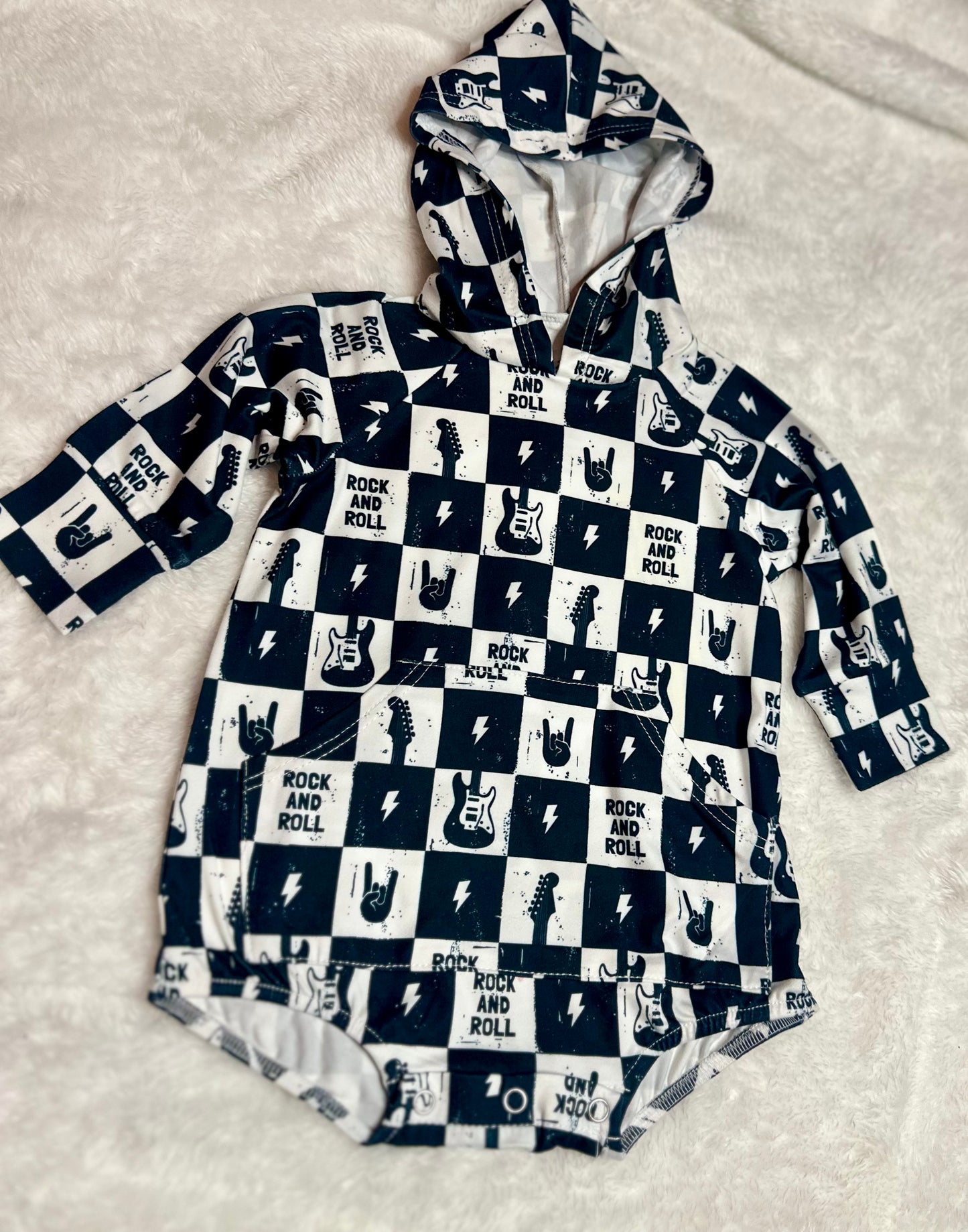 Hooded Bamboo Romper