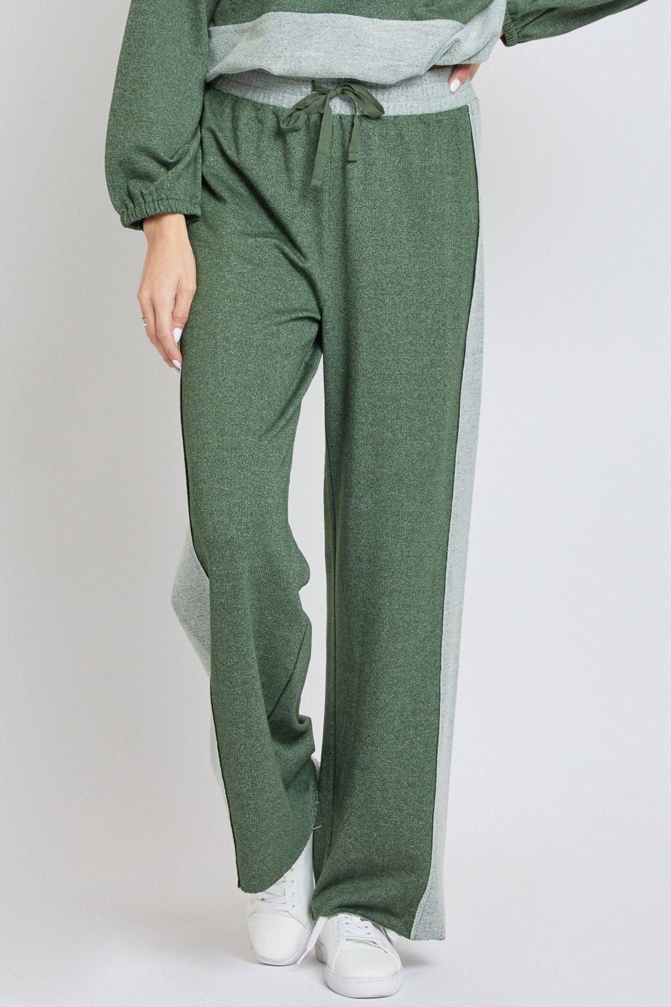Elaine Lounge Pants- Pesto