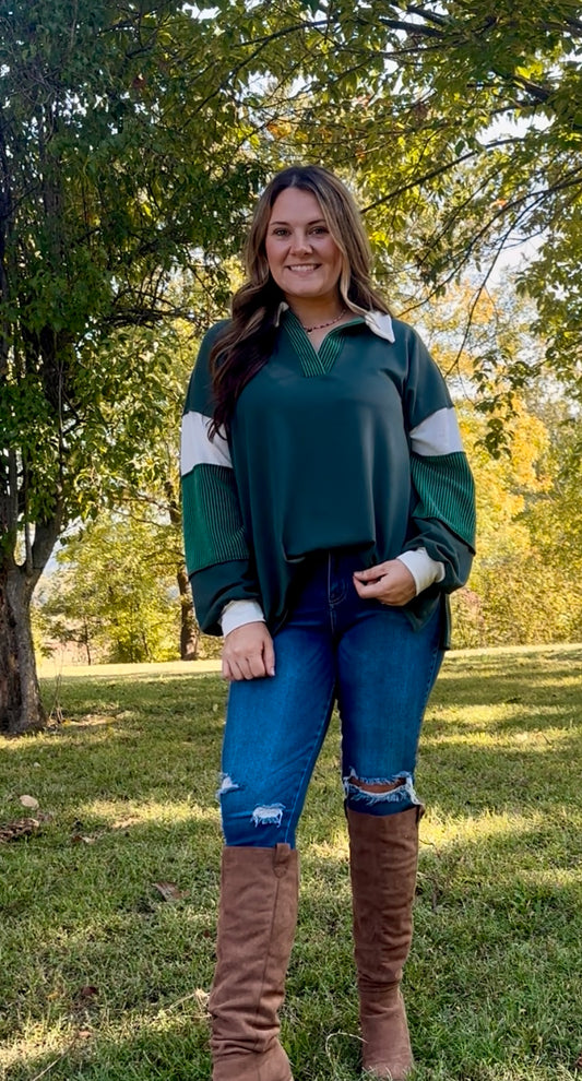 Hunter Green Top
