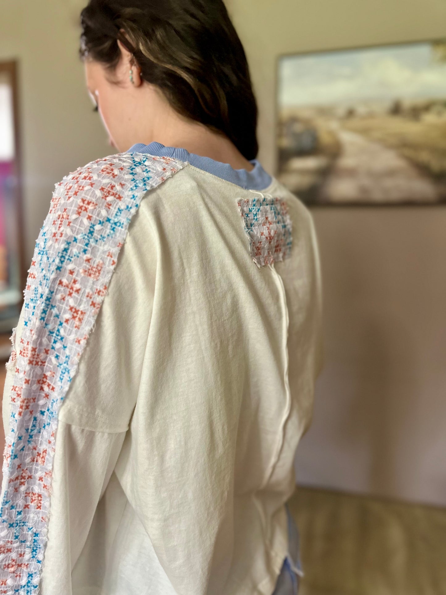 Patchwork Breeze Top
