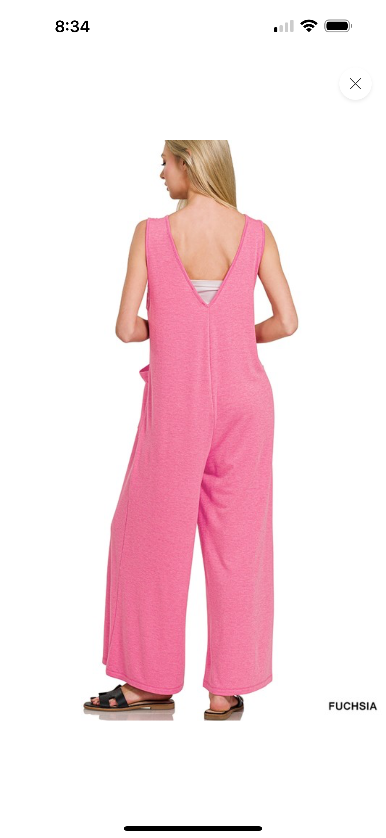 Berry Terry Jumpsuit