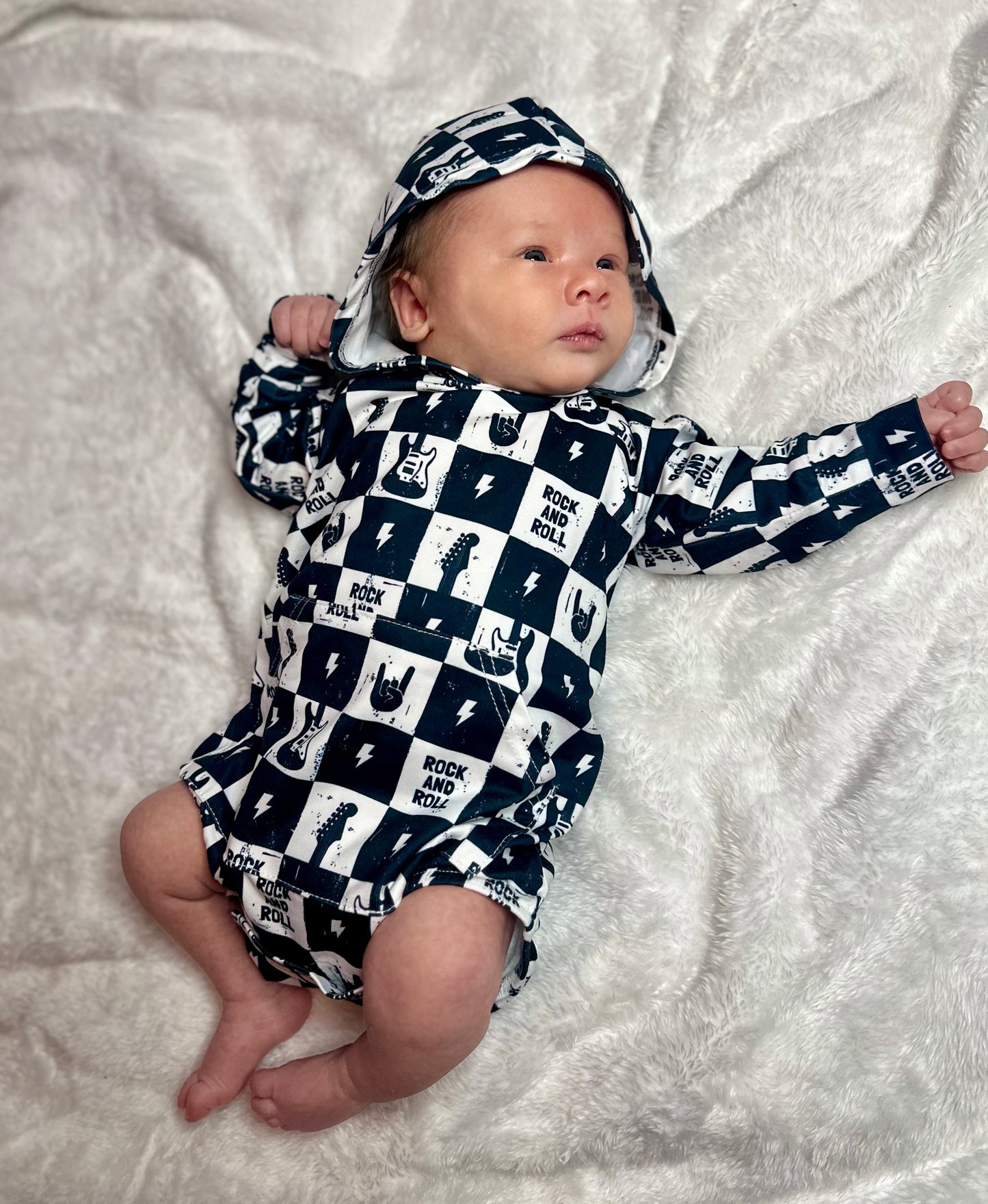 Hooded Bamboo Romper