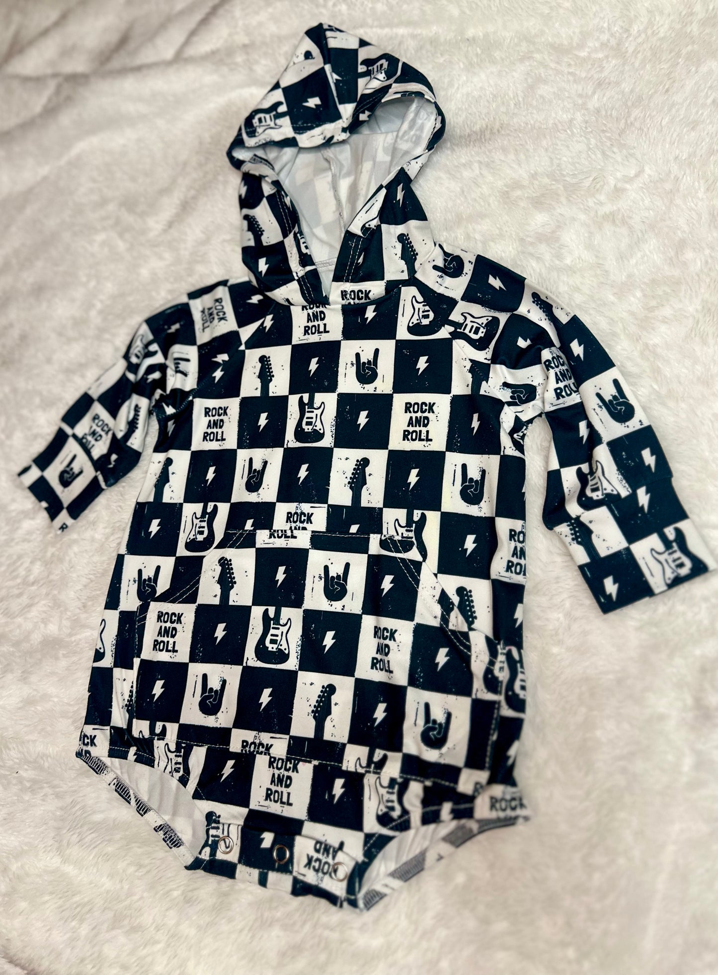 Hooded Bamboo Romper