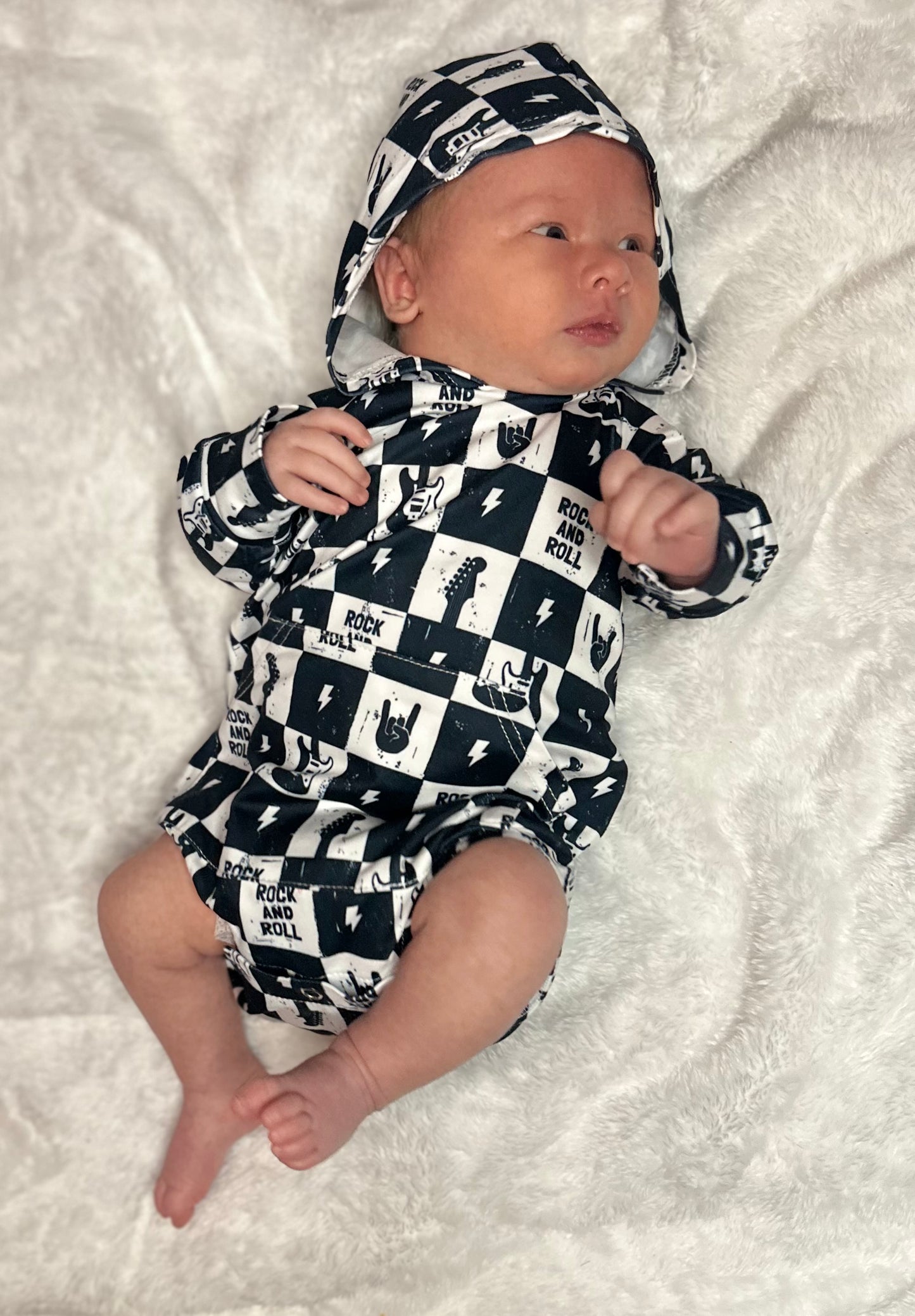 Hooded Bamboo Romper