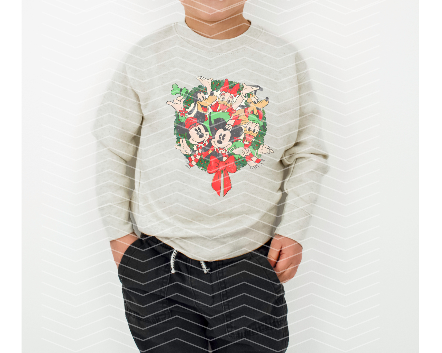 Mickey's Christmas Wreath Tee