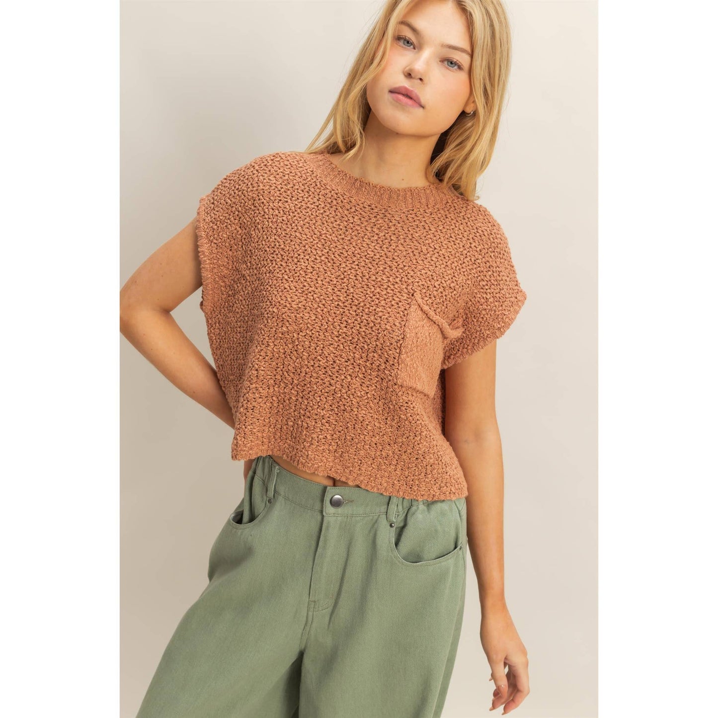 The Details Pocket Top