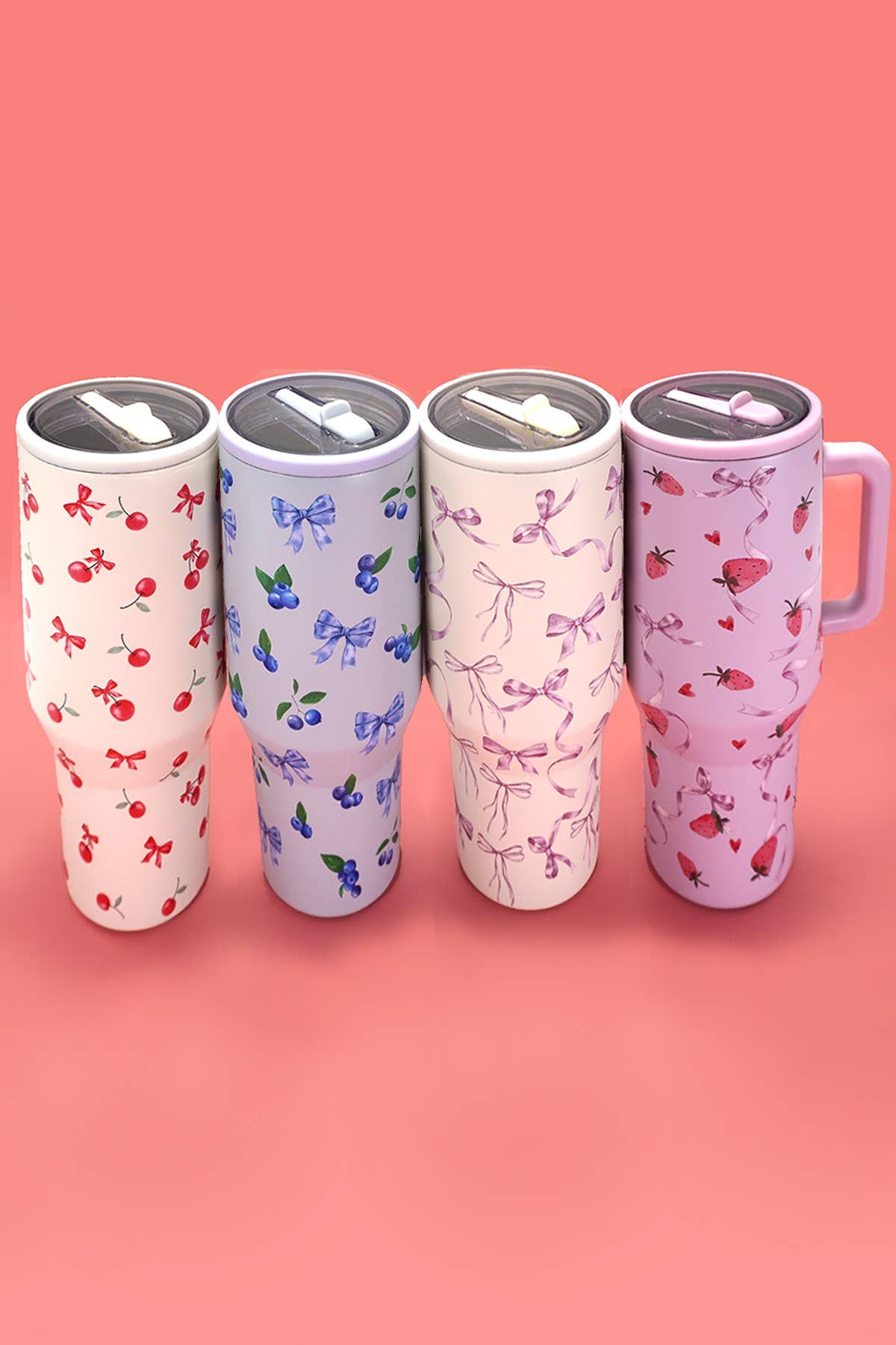 BOW FUCHSIA tumbler