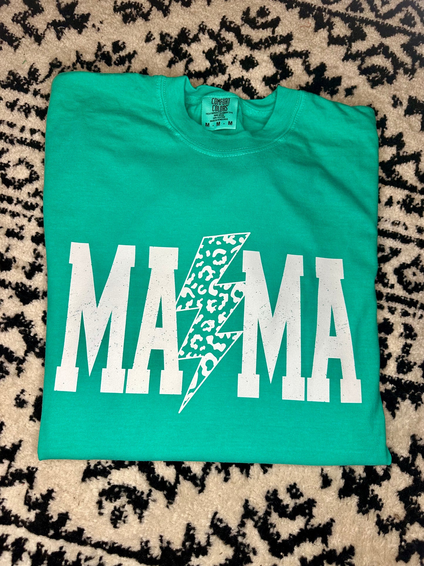 Mama Leopard Lightening Tee
