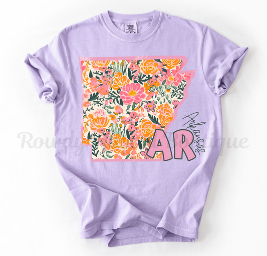 Floral AR Tee