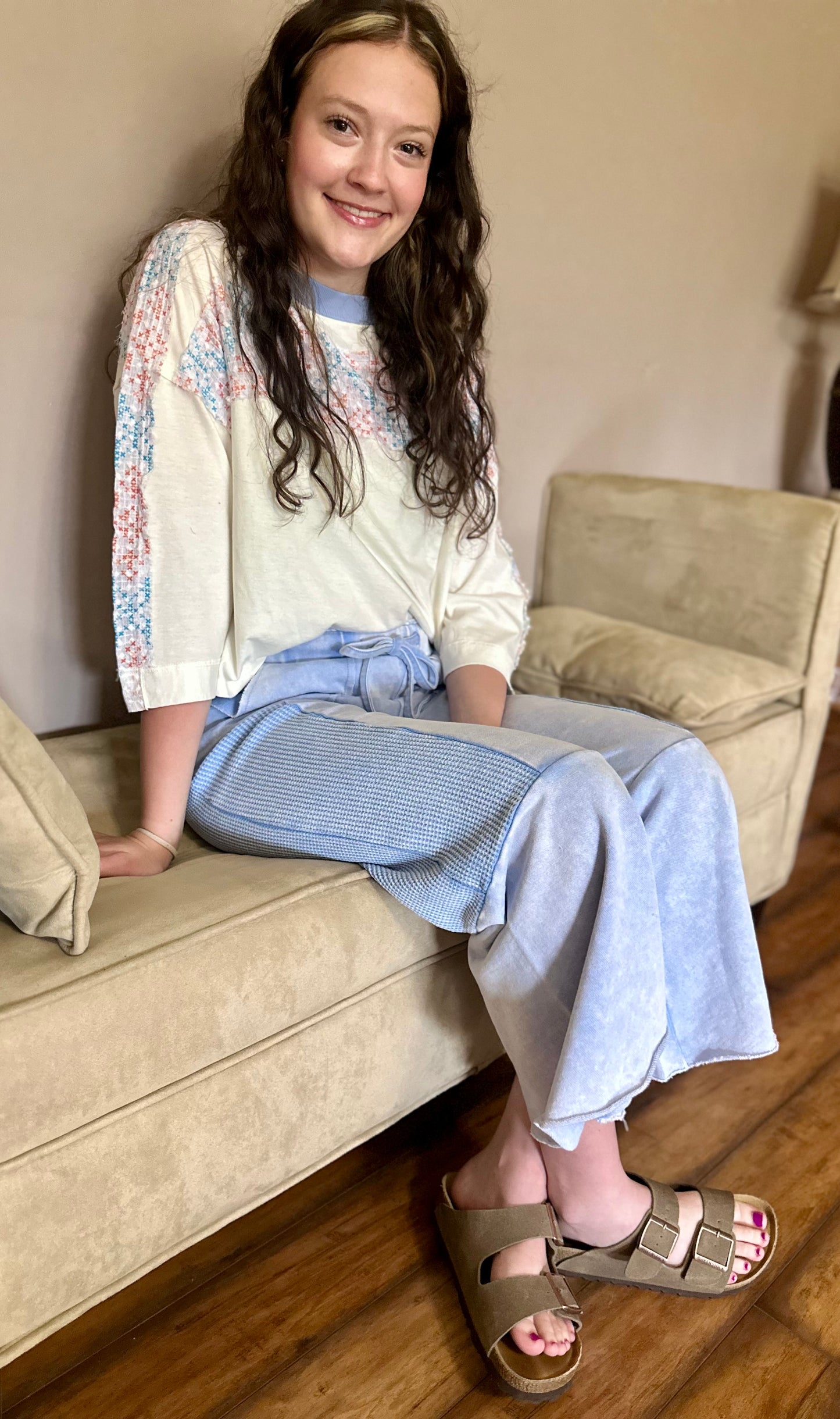 Patchwork Breeze Top
