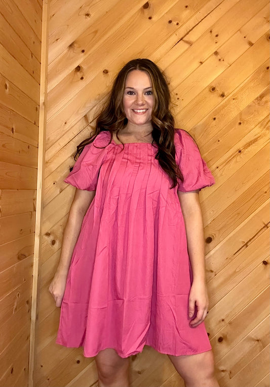 Jodi Puff Sleeve Dress