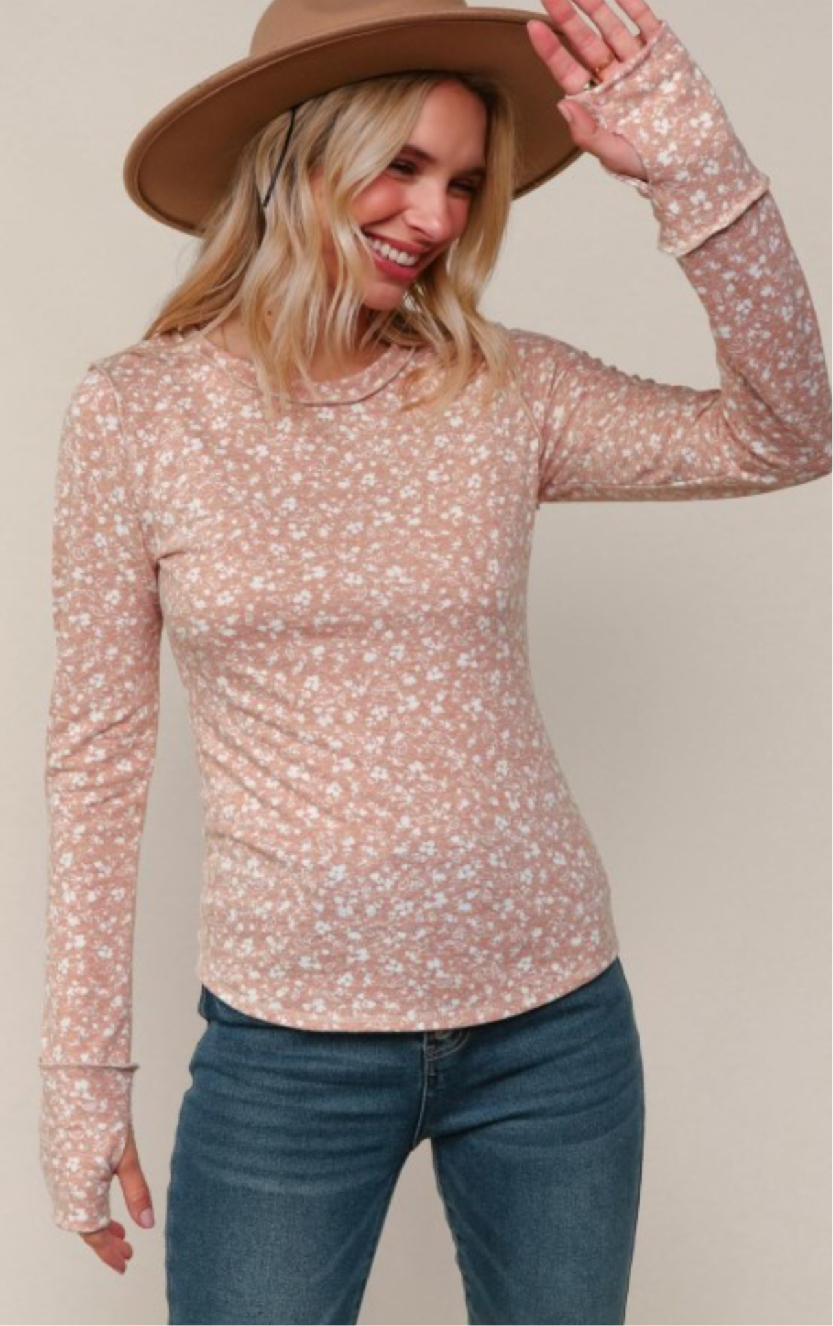 Sally Mauve Long Sleeve