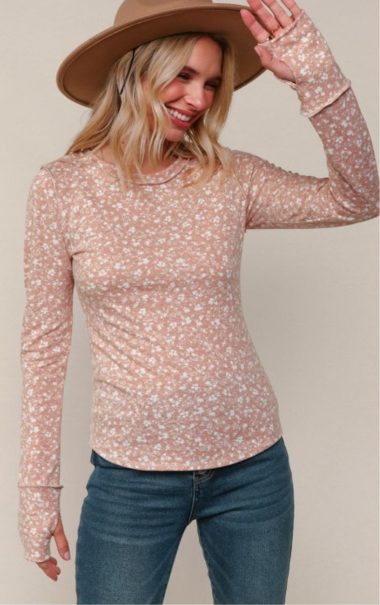 Sally Mauve Long Sleeve