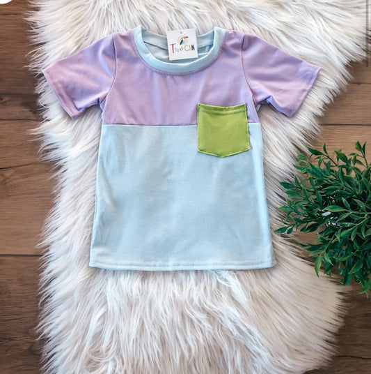 Easter Pastel Pocket Tee
