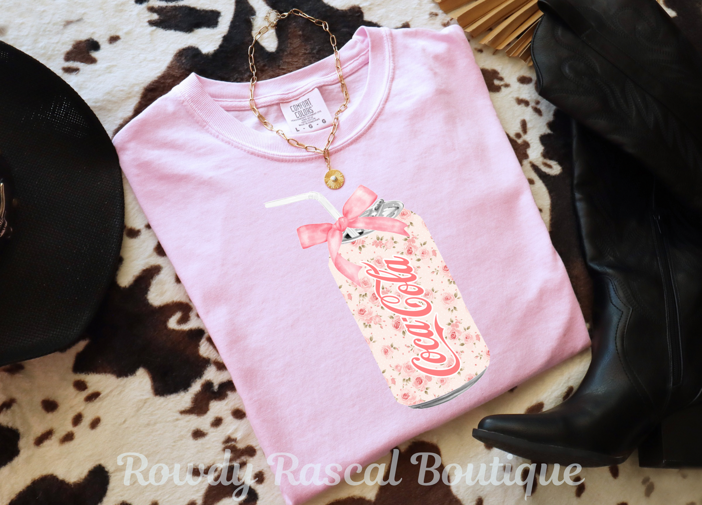 Floral Coca-Cola Tee