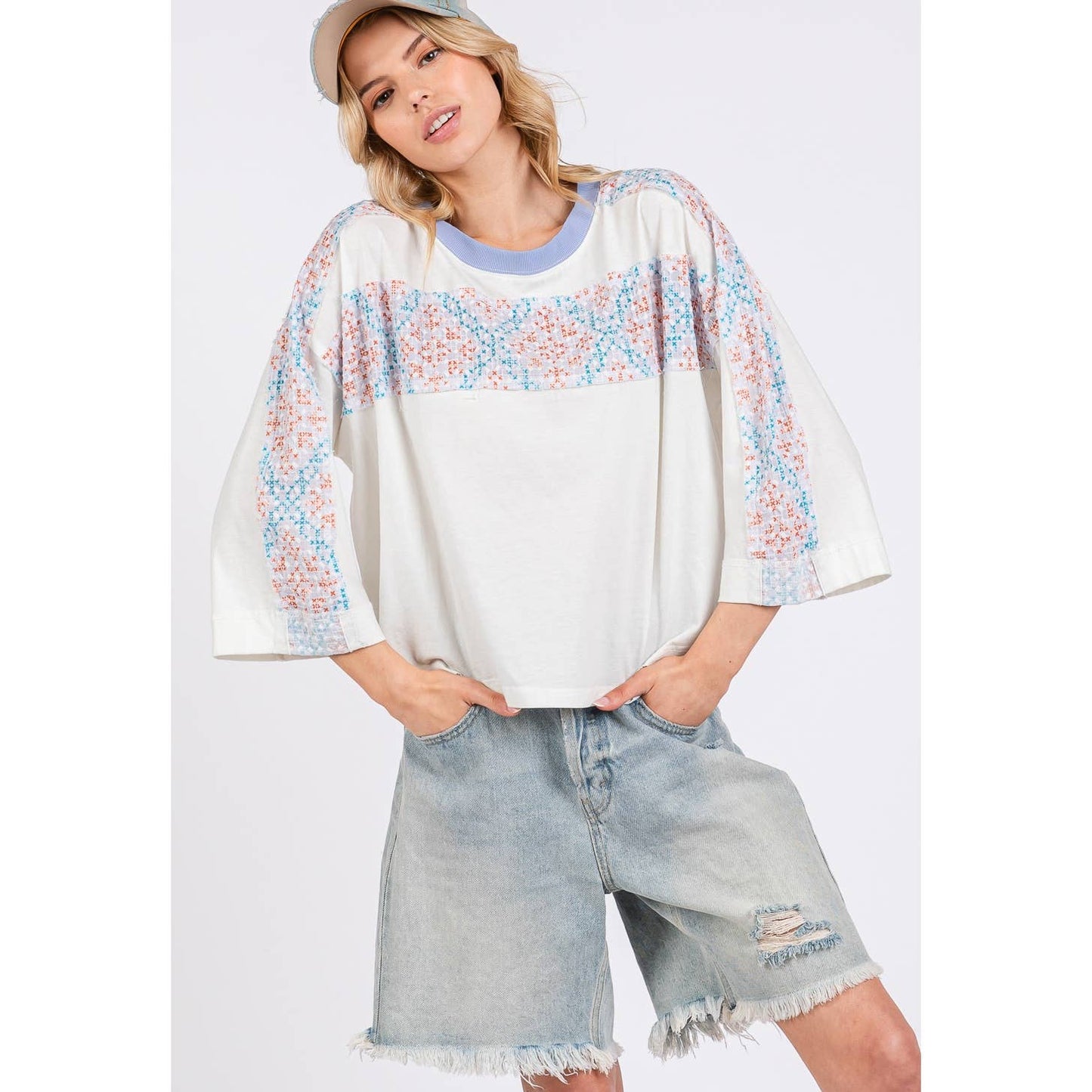 Patchwork Breeze Top