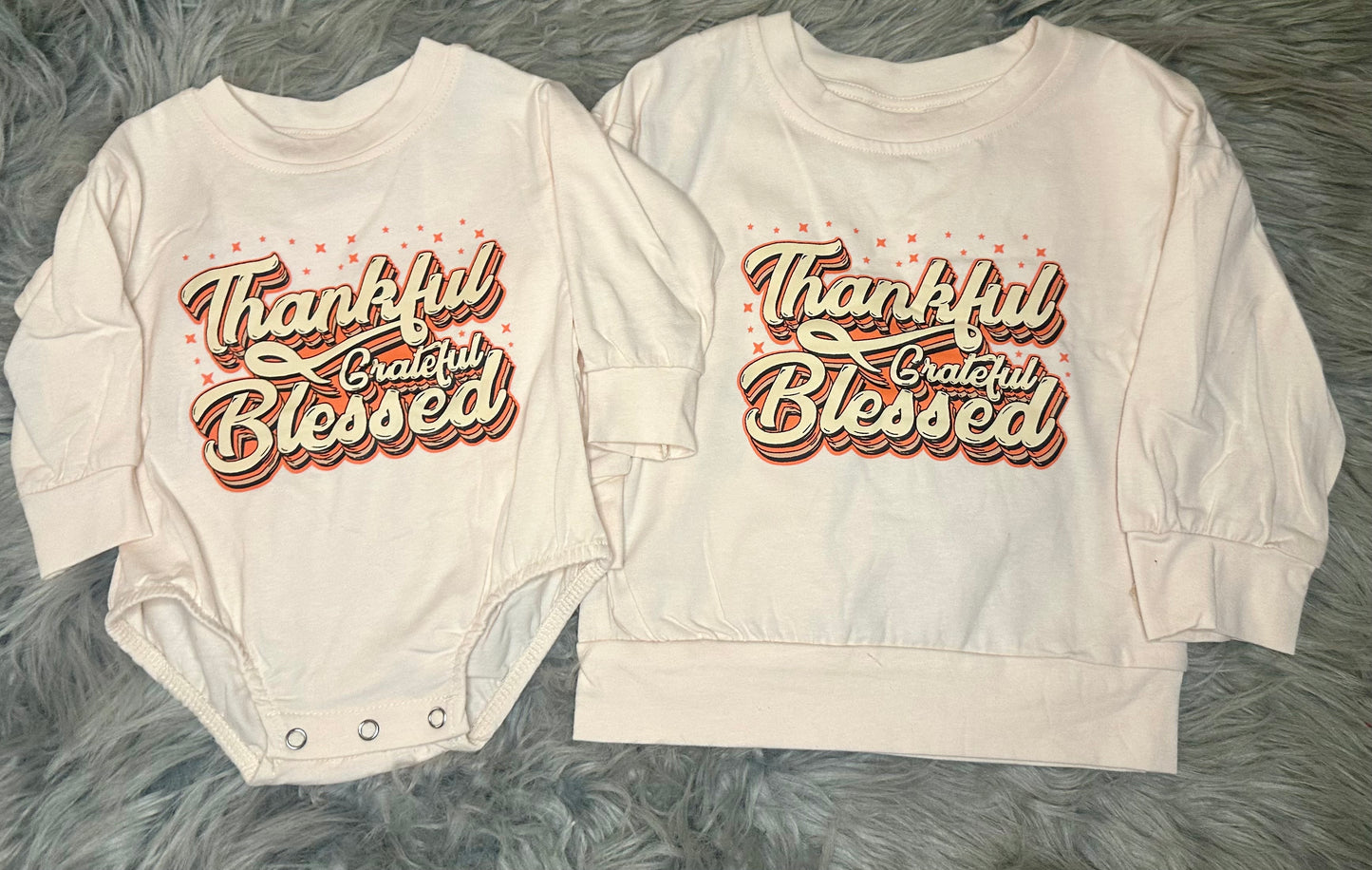 Thankful + Blessed Top