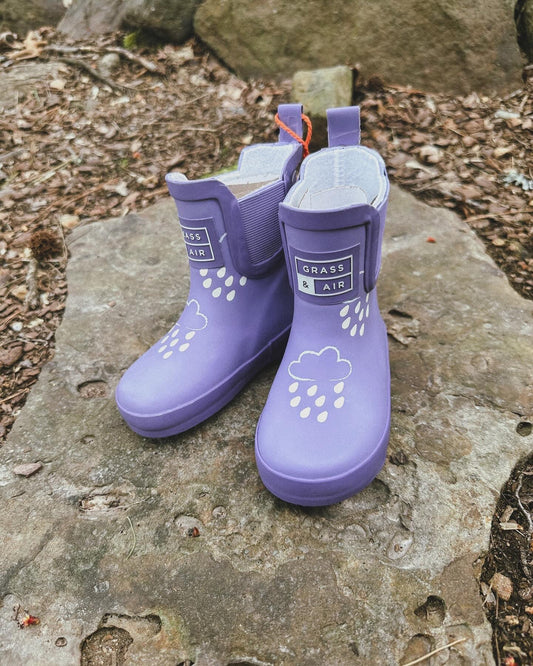 Purple Rainboots