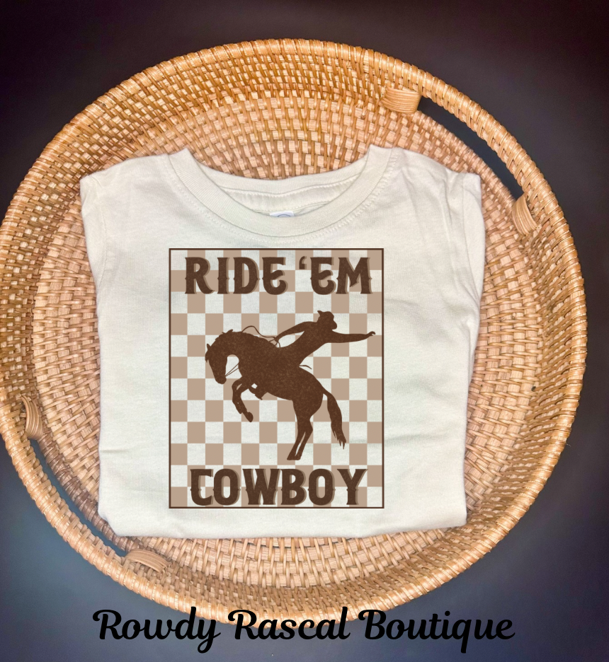 Ride ‘em Cowboy Tee