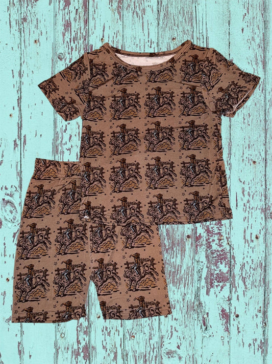 Midnight Cowboy Short Sleeve Sets: 18-24 Months