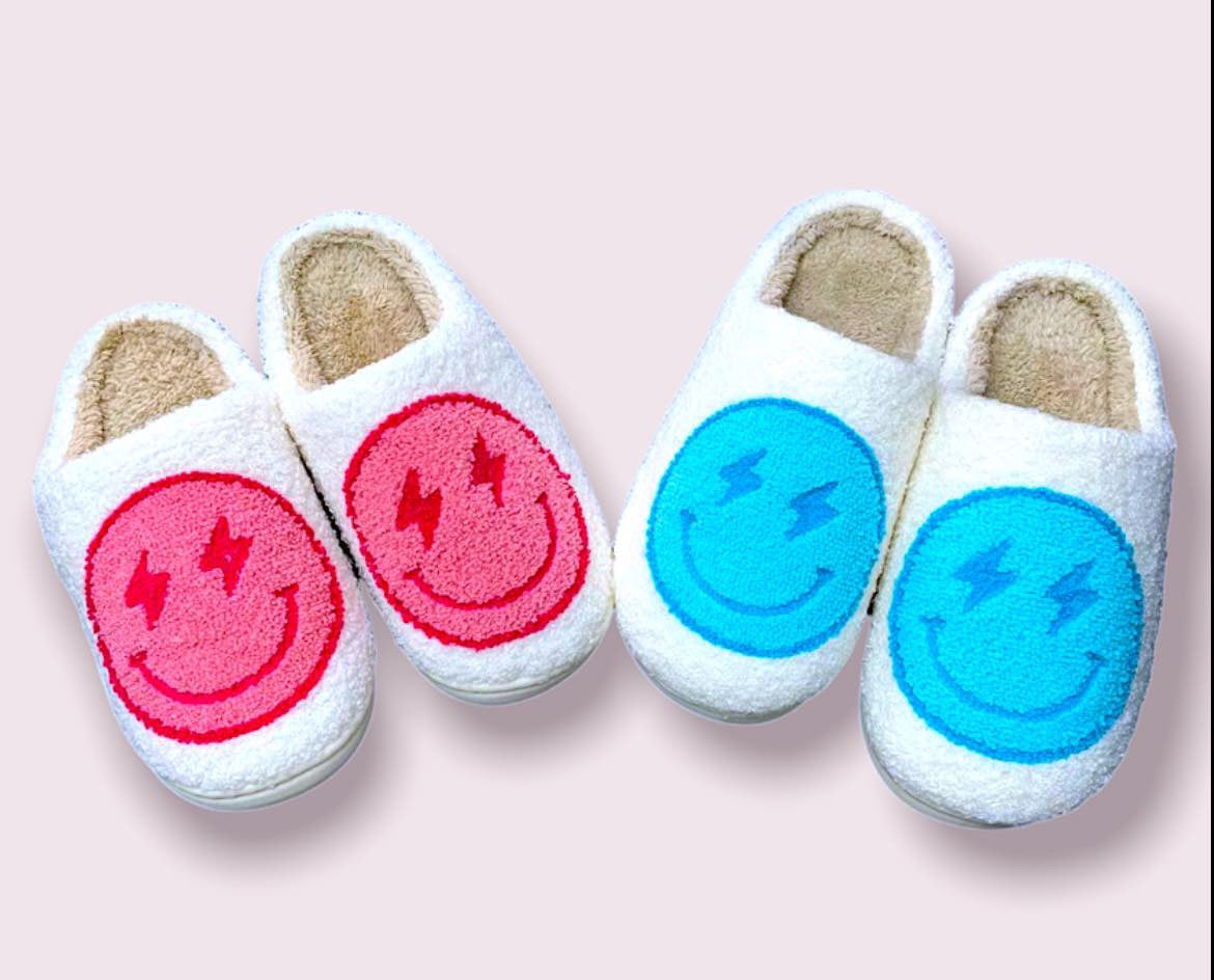 Women’s Smiley Slippers