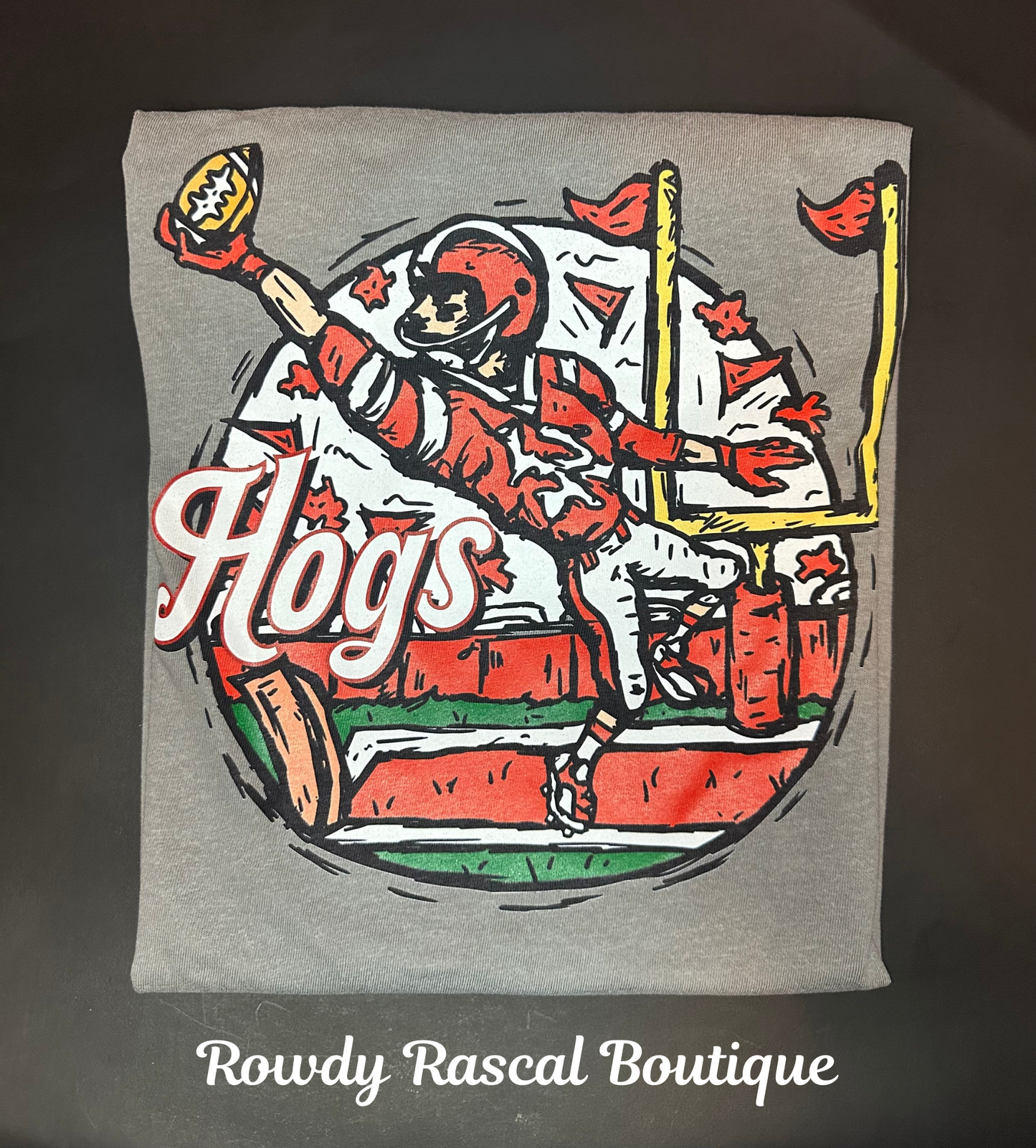 Hogs Stadium Tee- Adult