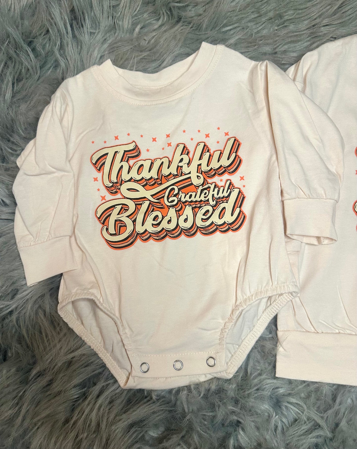 Thankful + Blessed Top