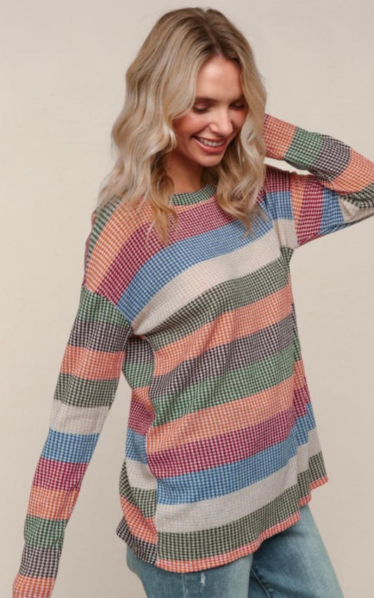 Rainbow Wheat Long Sleeve