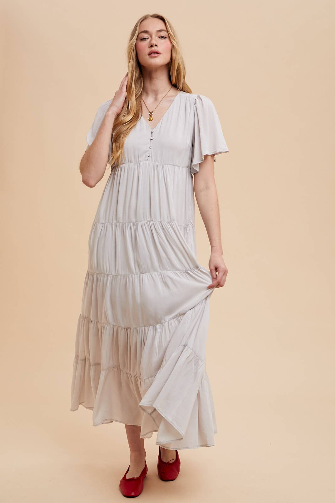 Porcelain Flowly Maxi