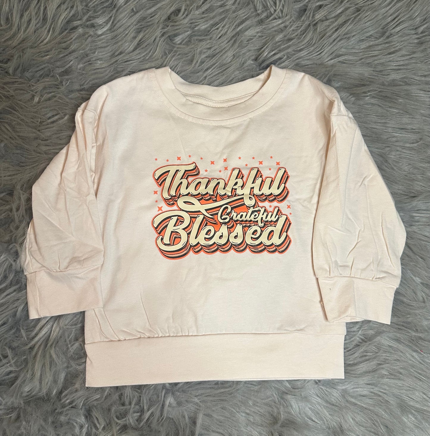 Thankful + Blessed Top