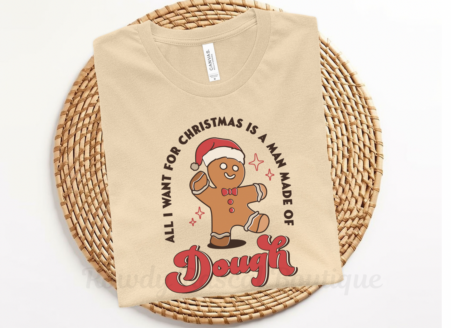 Man Made of Dough- Women’s Tee