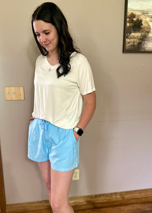 Oversized V Neck Top