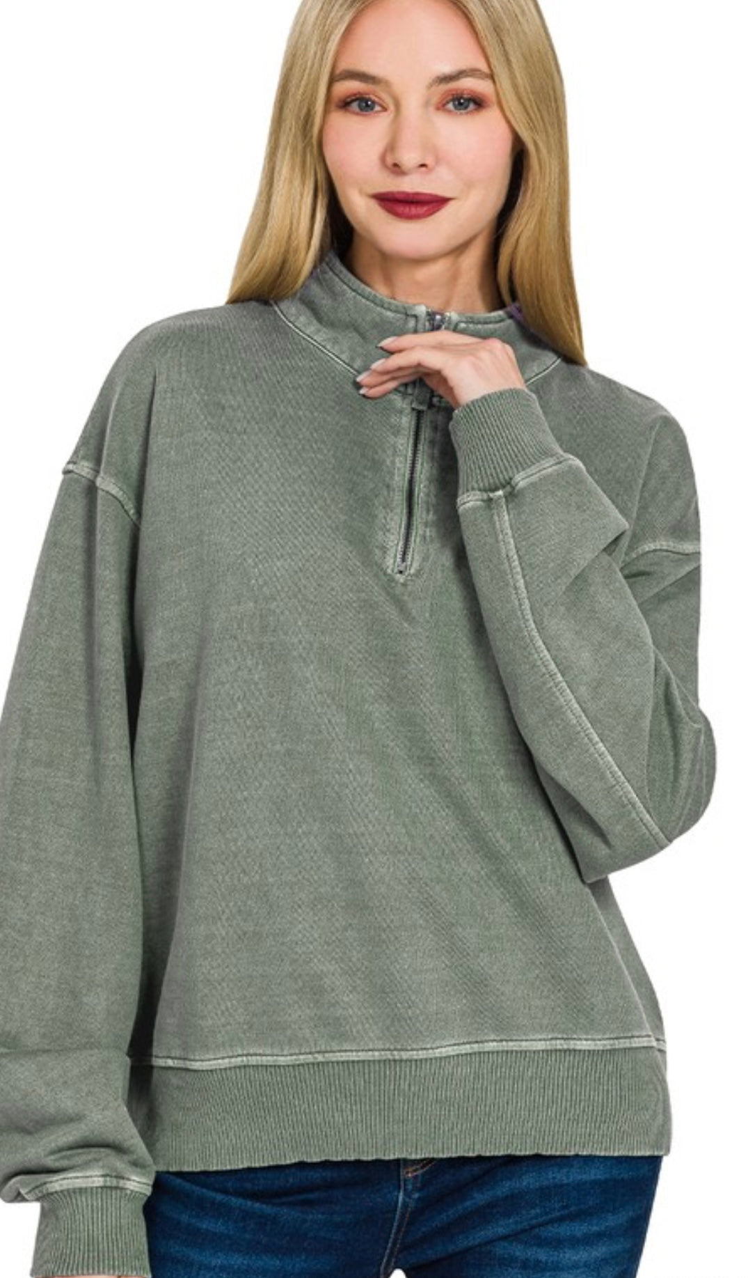 Layla Half Zip Pull Over