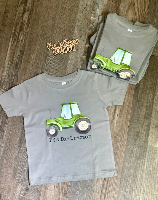 T is for Tractor Tee