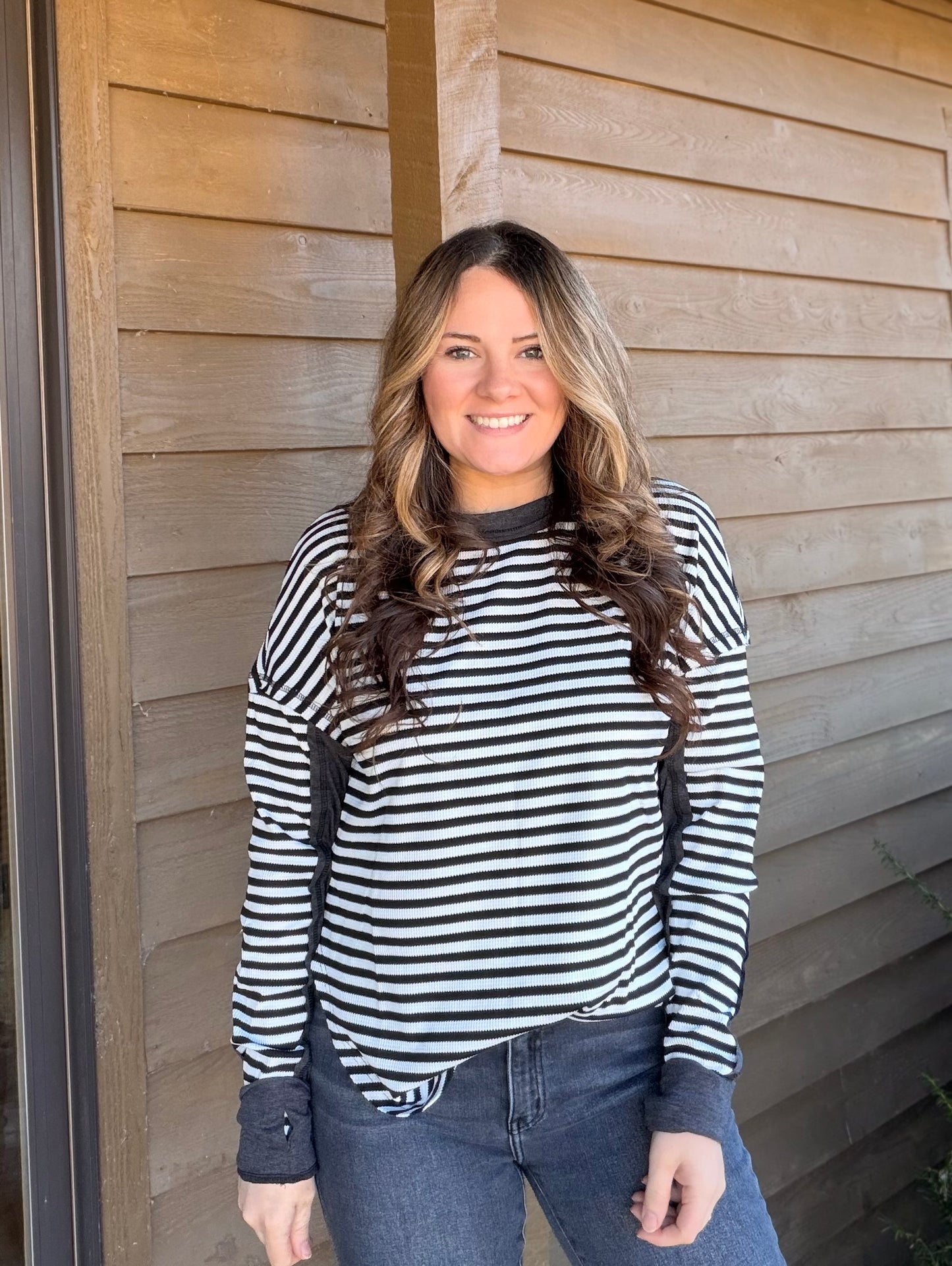 On the Go Stripe Top