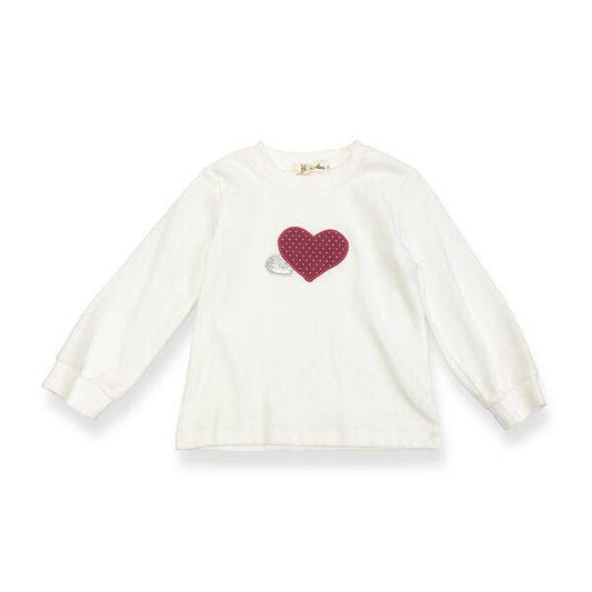 Julie Heart Patch Long Sleeve