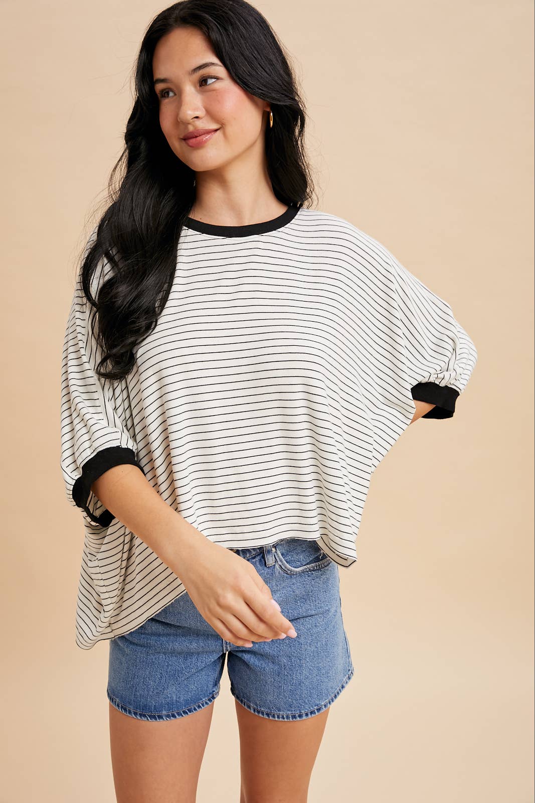Dolman Stripe Top