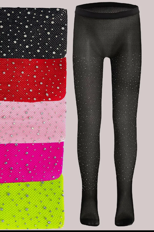 Rhinestone Tights