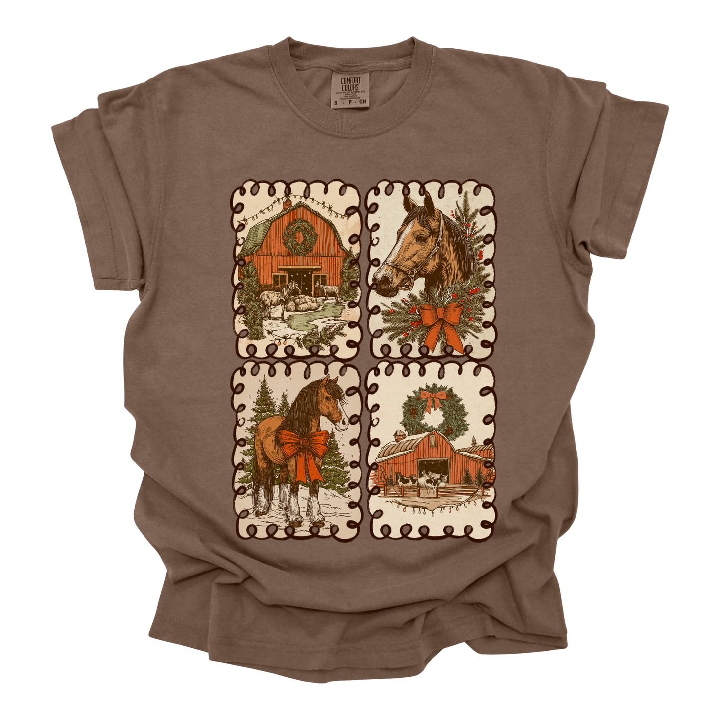 Christmas on the Farm Tee