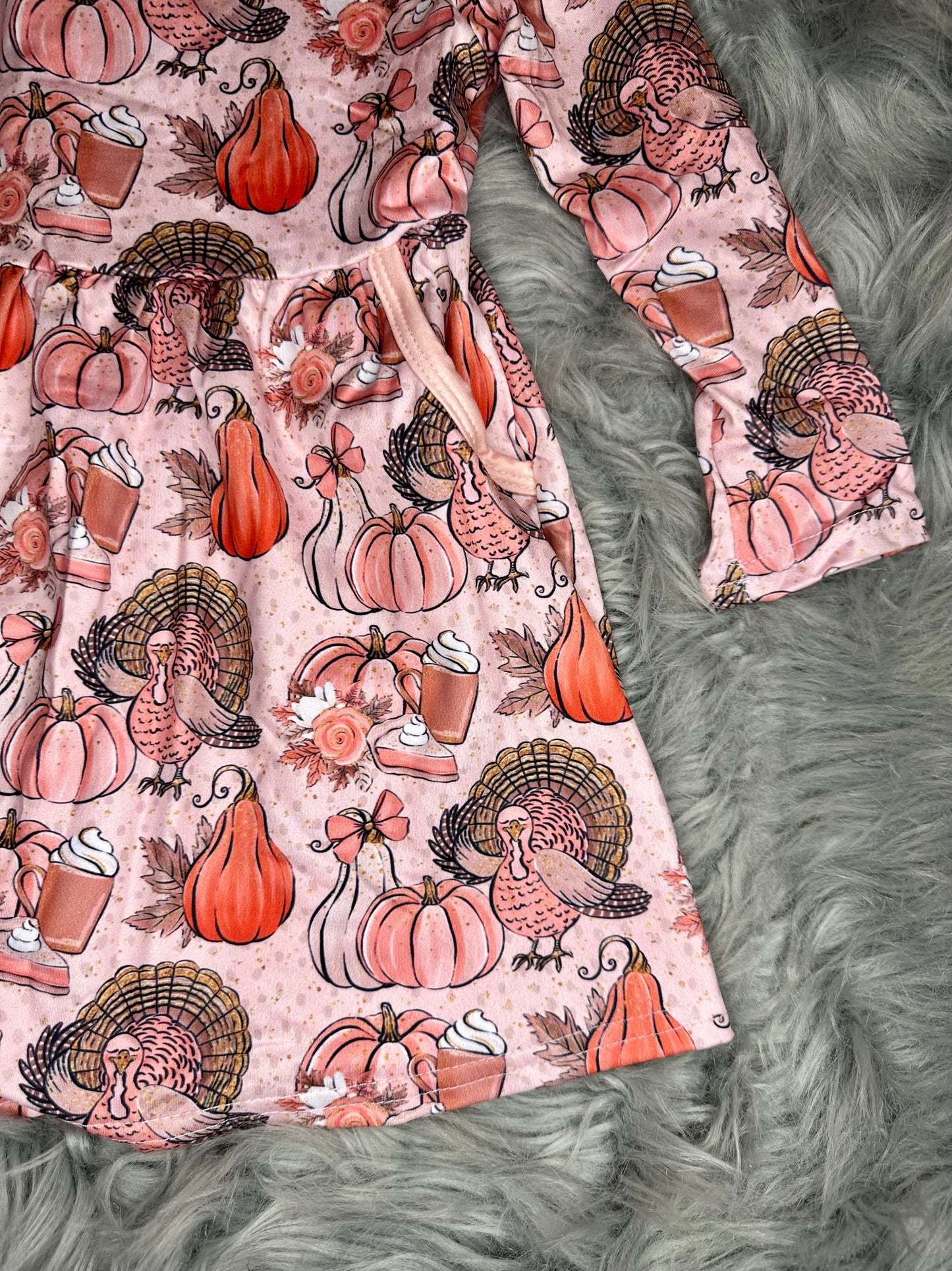 Pink Pumpkin Dress