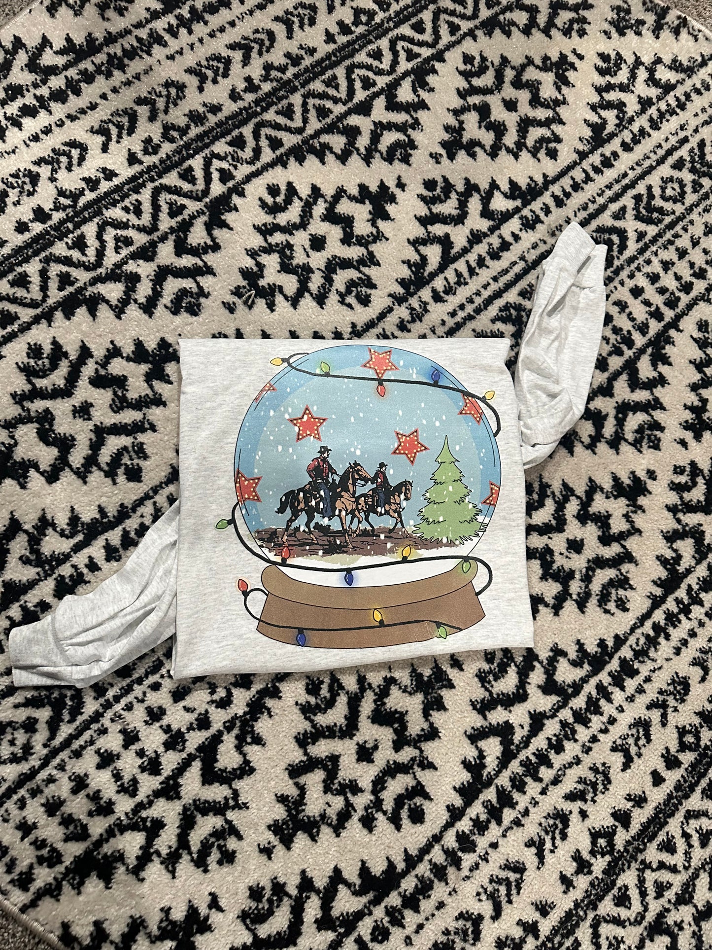 Cowboy Christmas Snowglobe ❄️